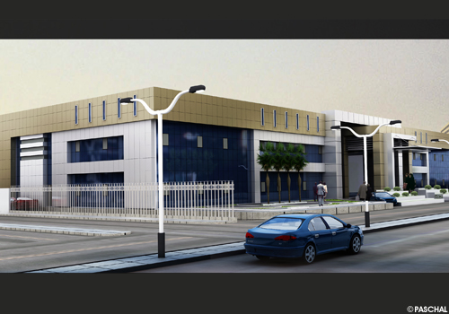 Virtual model of the AL Farabi Dental College in Riyadh