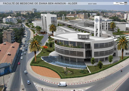 Новое строительство кампуса медицинского факультета в г. Алжире