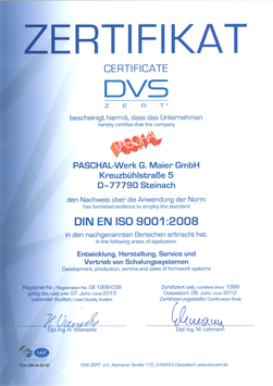 DIN EN ISO 9001:2000.