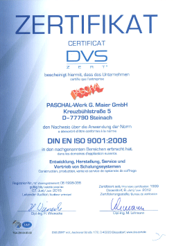 DIN EN ISO 9001:2008