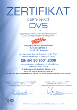 DIN EN ISO 9001:2008