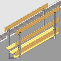 Precast wall platform bracket Secuset