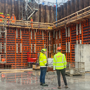 PASCHAL formwork for urban construction projectfür dänisches Städtebauprojekt