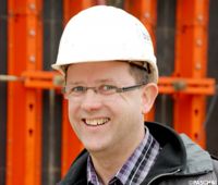 Chef de chantier et ingénieur diplôme Arndt Kuipers