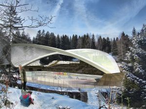 Реконструкция исторического зимнего спортивного комплекса «Ширкер-Фойерштайн-Арена» при поддержке PASCHAL