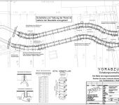 Formwork planning of  the connection channel