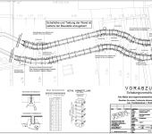 Formwork planning of  the connection channel