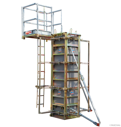 Grip column formwork