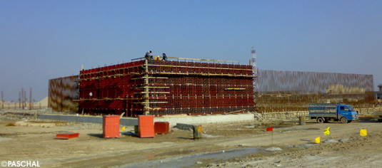 Modular universal formwork for water reservoirs