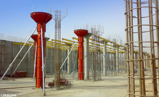 Circular column formwork