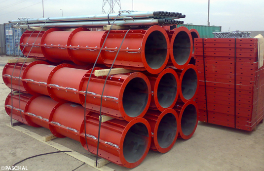 Circular column formwork