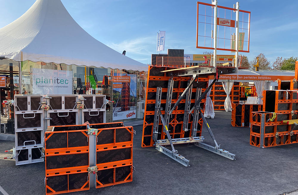Expositions de nouveaux produits à la bauma 2022