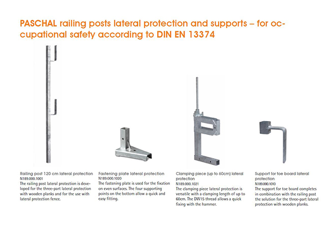 Overview of railing posts and supports