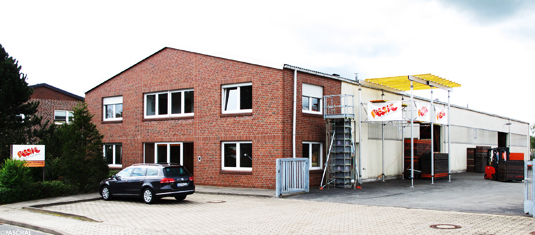 Außengelände des Service-Centers