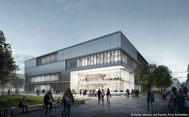 Visualisation du projet de l'université Fribourg