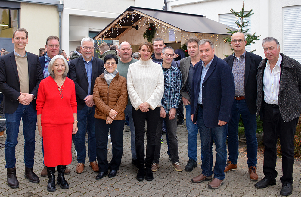 Gruppenbild mit Jubilaren