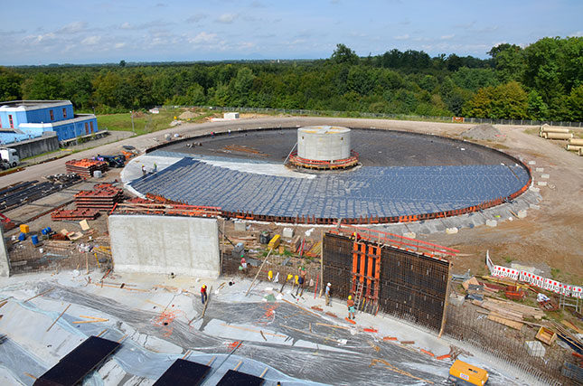 Sedimentation tank in Forchheim