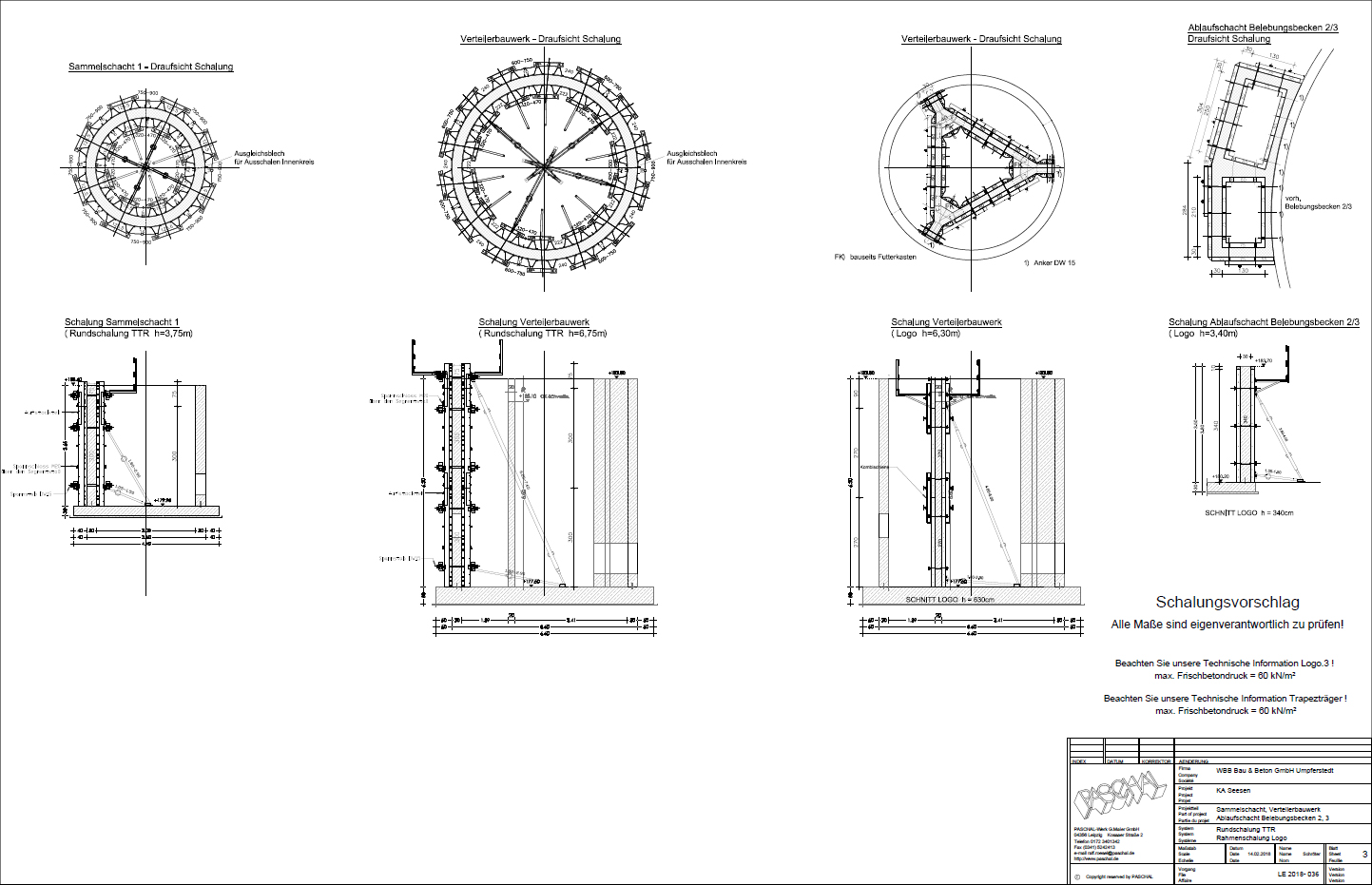 Schalungsplanung mit TTR und LOGO.3