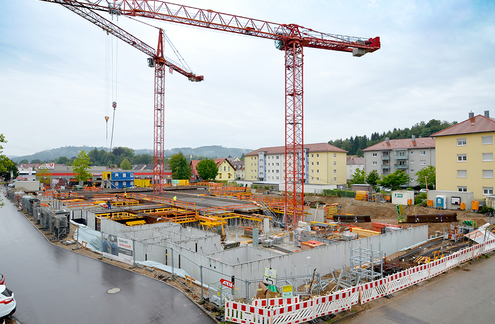 Le sous-sol des nouveaux appartements