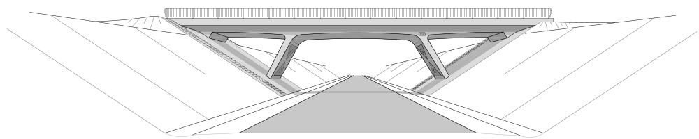 Visualisation of bridge structure 5
