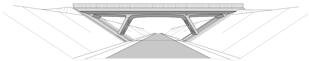 Visualisierung Brückenbauwerk 5