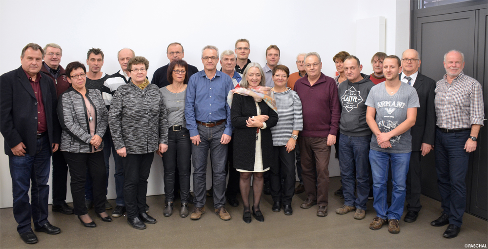 Die diesjährigen Jubilare der PASCHAL -Werk G. Maier GmbH 