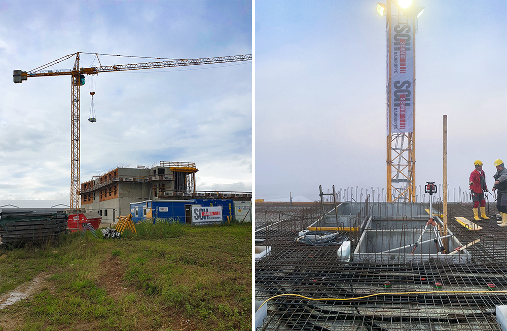 La réalisation des dalles en béton armé