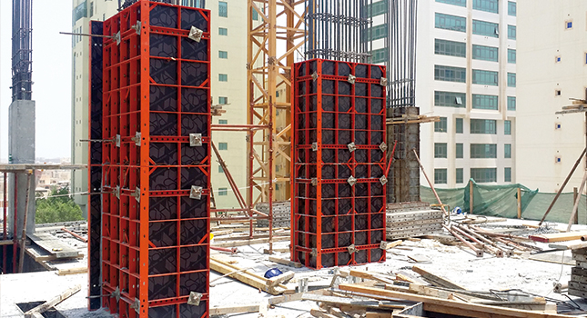 Modular column formwork