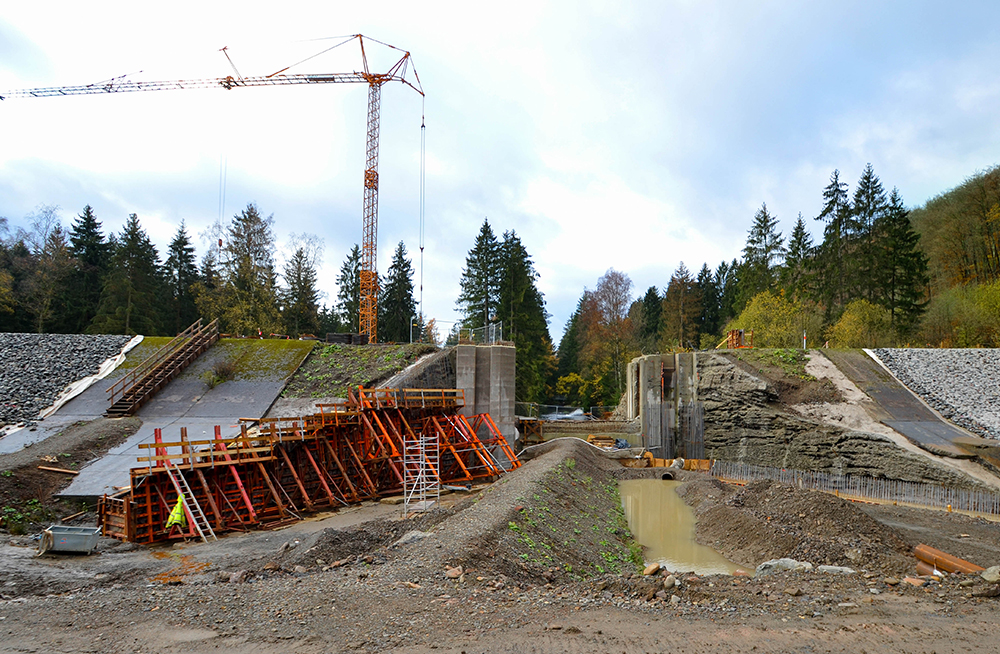 Ongoing renovation with formwork from PASCHAL