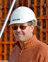 Senior foreman Georges Metz