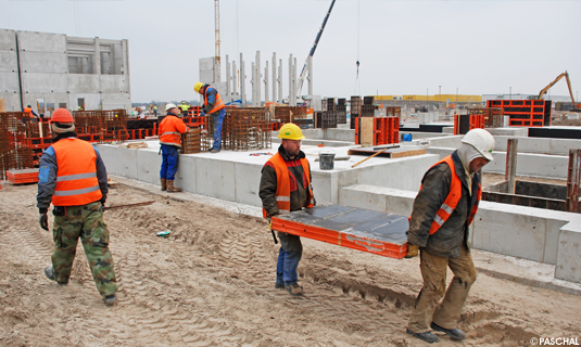 Betonfundamente in Ortbeton