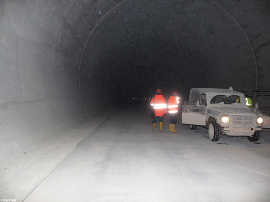 Rundschalung TTS für Fluchttunnel