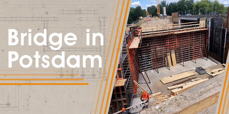 PASCHAL LOGO.3 formwork proves its worth on the BW13 bridge structure in Potsdam