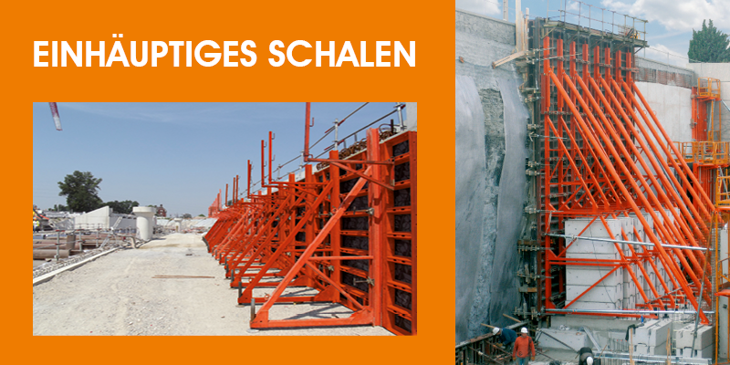 Sicher Schalen bei komplexen Grundrissen und allen Höhen 