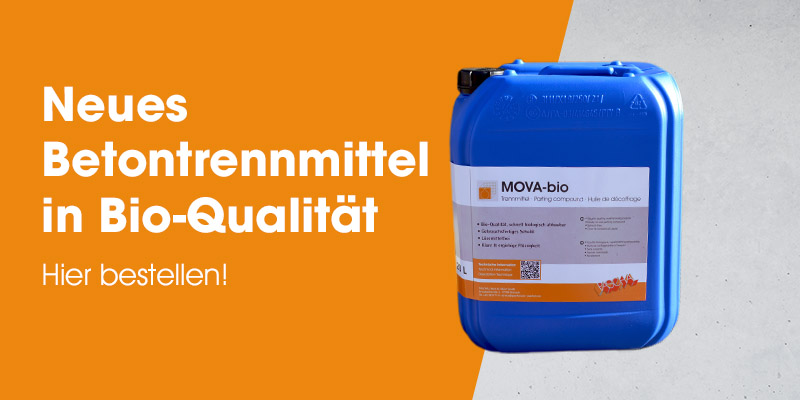 NEU: Betontrennmittel MOVA-bio