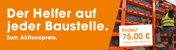 Aktion: Podest L/N zum Sonderpreis