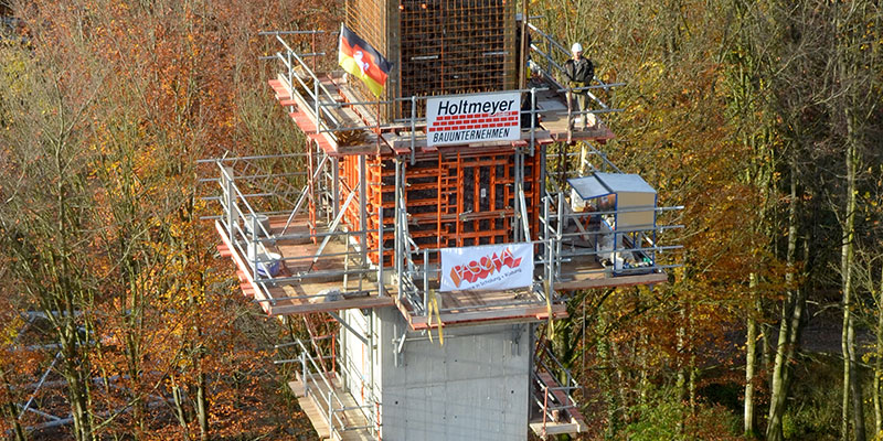 Zugang zum Baumwipfelpfad Bad Iburg