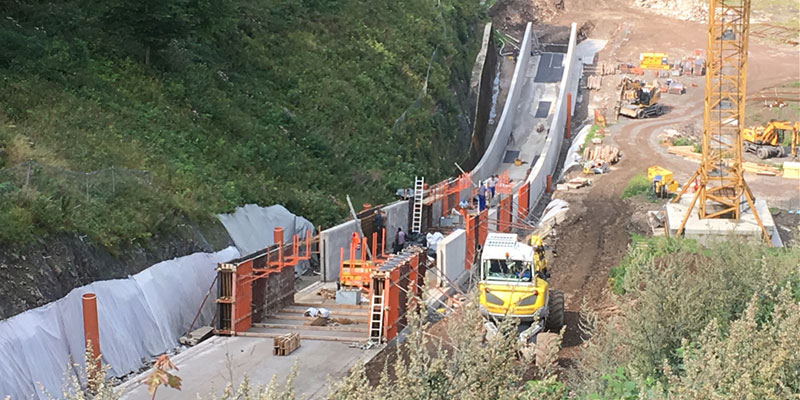 Ertüchtigung der Odertalsperre. Teilbereiche der Talsperre wurden mit PASCHAL-Systemen erfolgreich saniert.