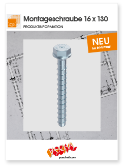 Produktinformation Montageschraube