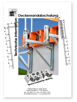 Technische Information Deckenrandabschalung