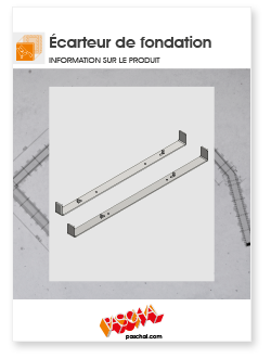 Information sur le produit écarteur de fondation