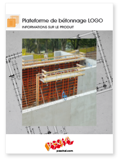 Information sur le produit Plateforme de betonnage