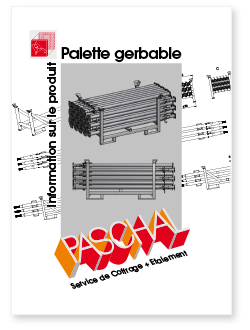 Information sur le produit Palette gerbable